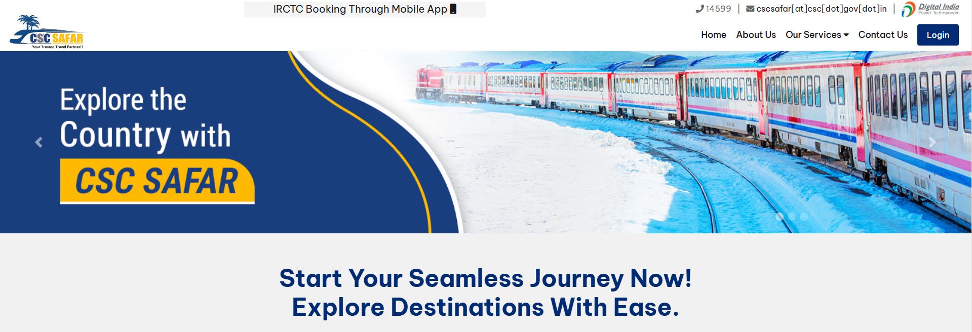 IRCTC Railway Ticket Booking